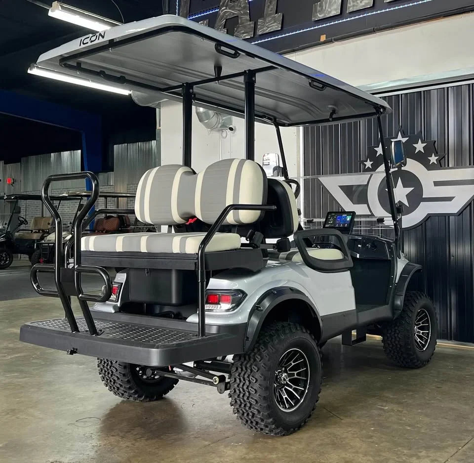 Gray 2024 Icon EV I40L Golf Cart for Sale image 5
