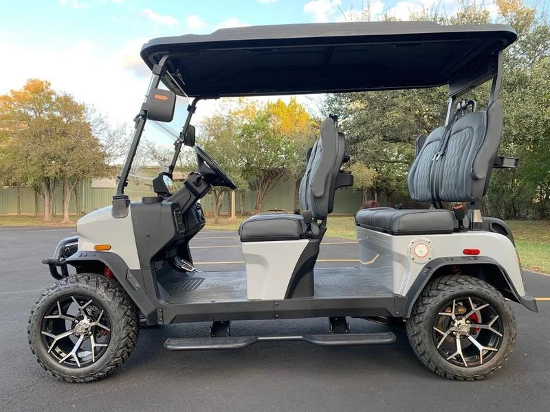 Gray 2025 Denago EV Rover XL Golf Cart for Sale image 4