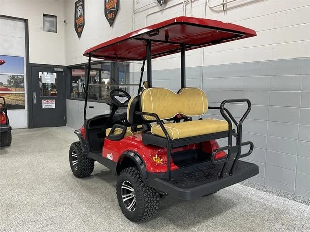 Red 2023 Advanced EV LT-A627.2+2G Golf Cart for Sale image 7