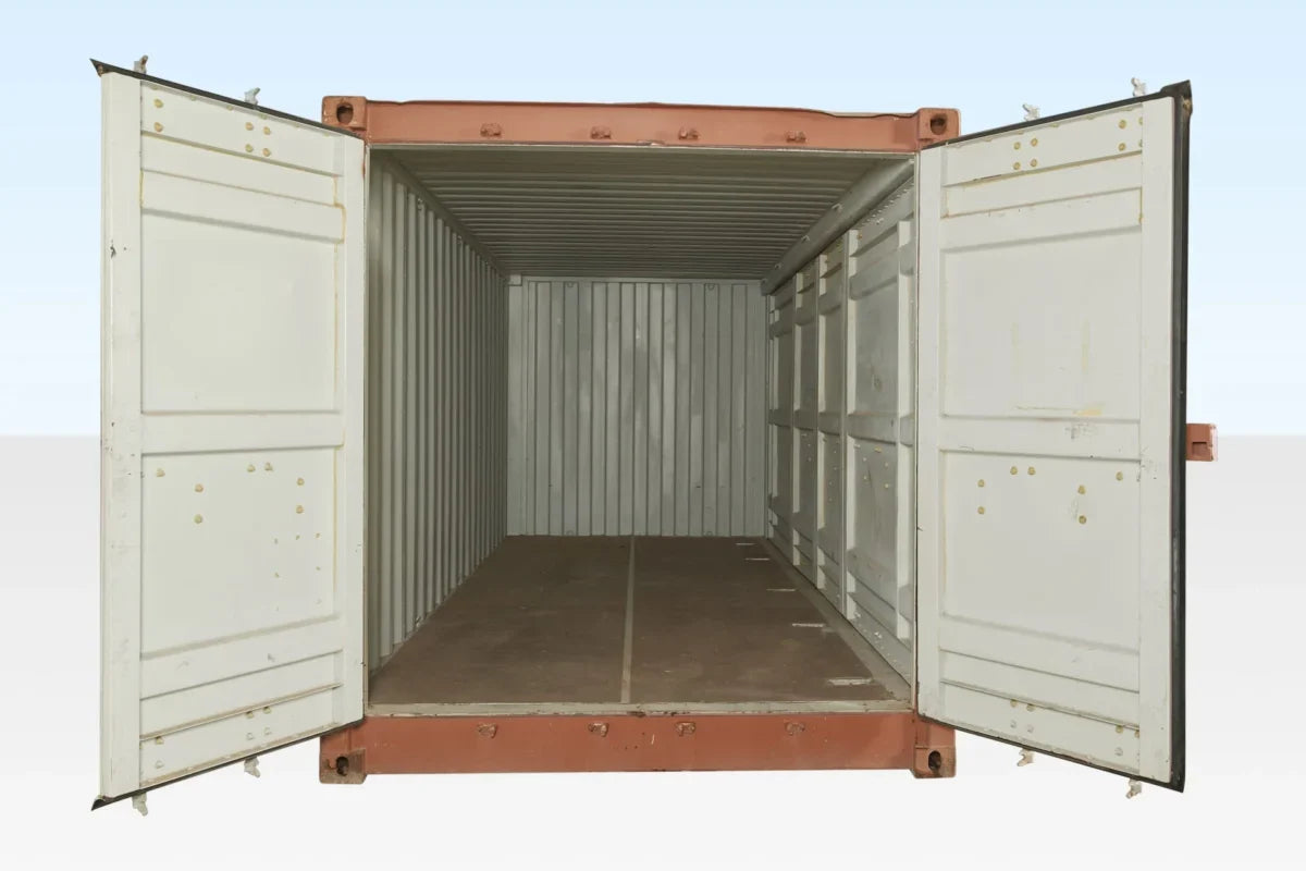 Used 20ft Open Side Shipping Container – Full Side Access (FSA) Storage Container image 3