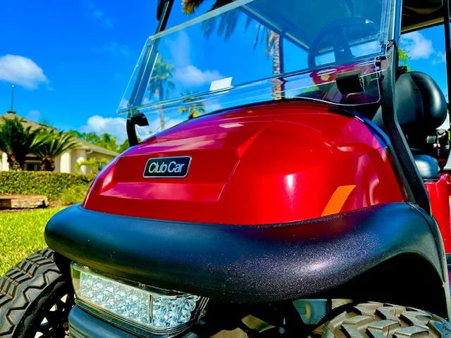 2017 Club Car Precedent Lifted Golf Cart for Sale image 7