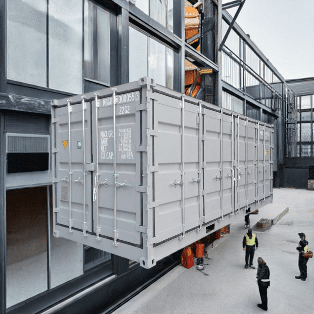 20ft Side Opening Shipping Container For Sale image 1