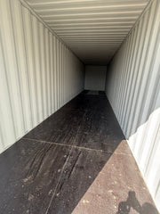 NEW 40ft High Cube Blue Shipping Container – Gentian Blue Single Door Storage Container image 3