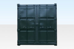 10ft Cut Down Used Shipping Container for Sale | Compact Storage Container image 2