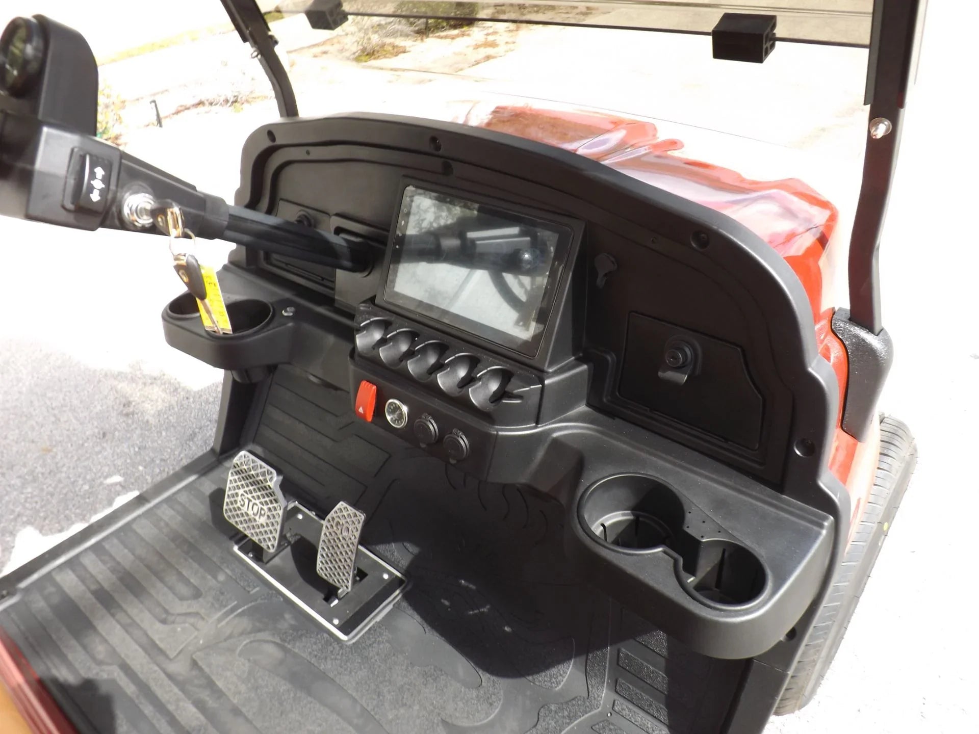 Red 2024 GORILLA G2 LI 2 Pass Lithium Golf Cart for Sale image 7