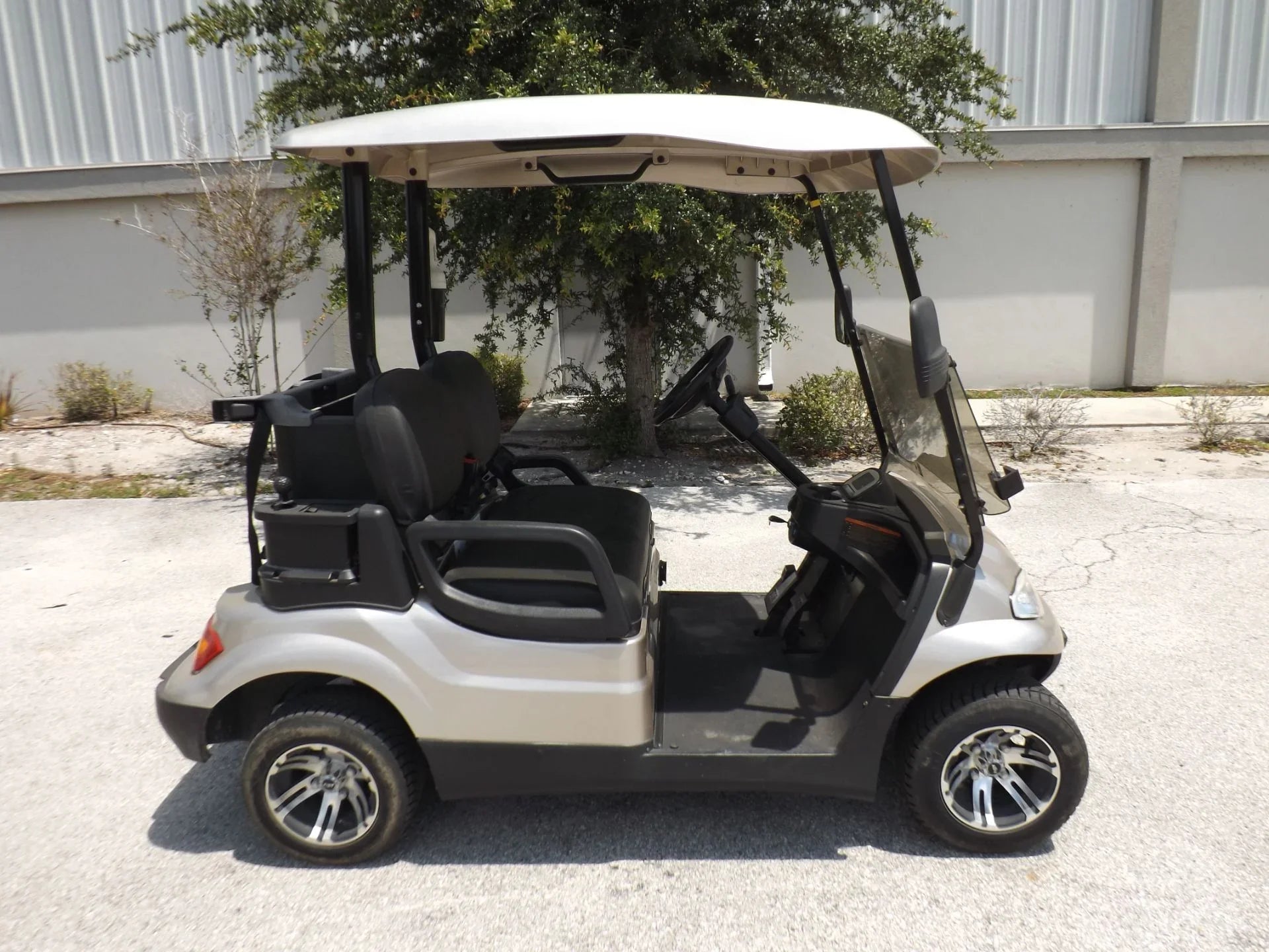 Grey 2022 Advanced EV AEV 2 Golf Cart for Sale image 2